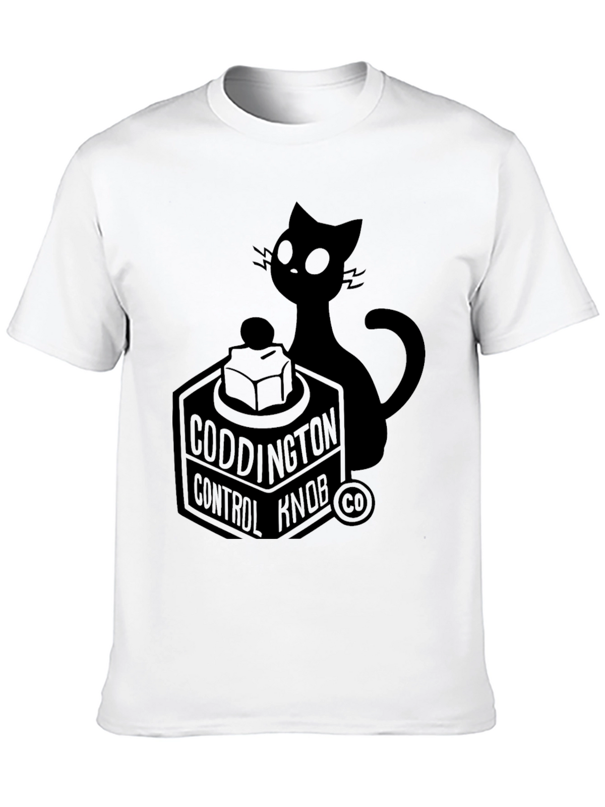 Coddington Control Knob Cat Graphic Tee