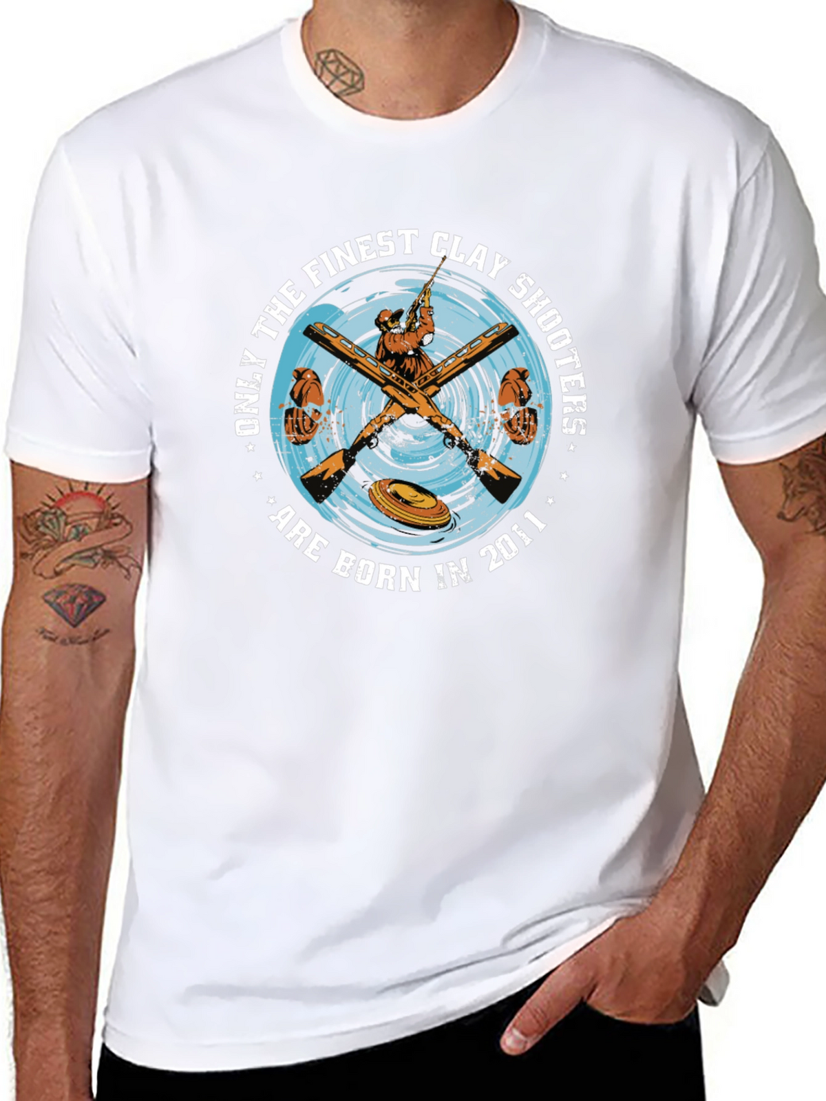 Finest Clay Shooters T-Shirt - Born in 2011