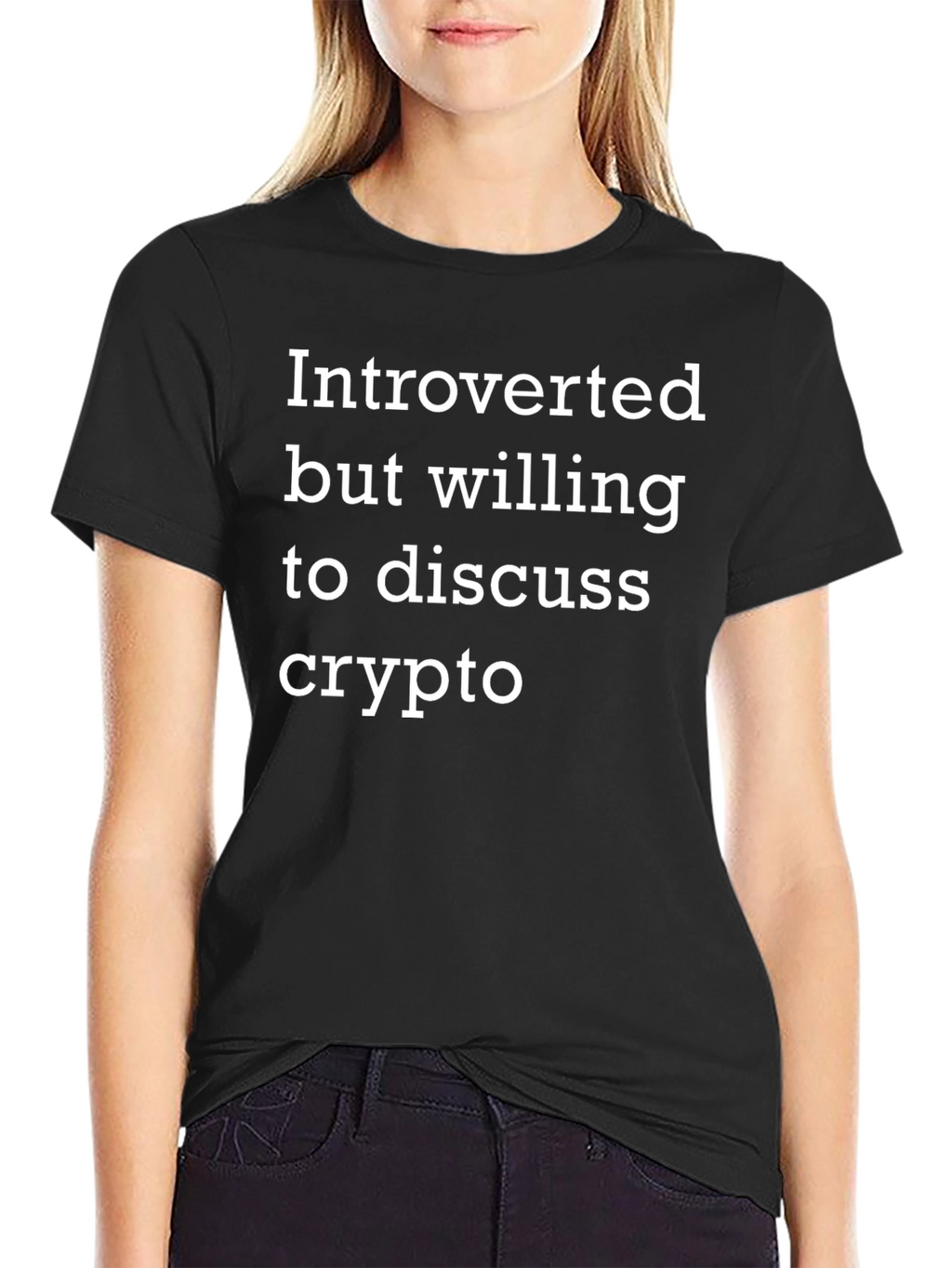 Introverted Crypto Enthusiast T-Shirt