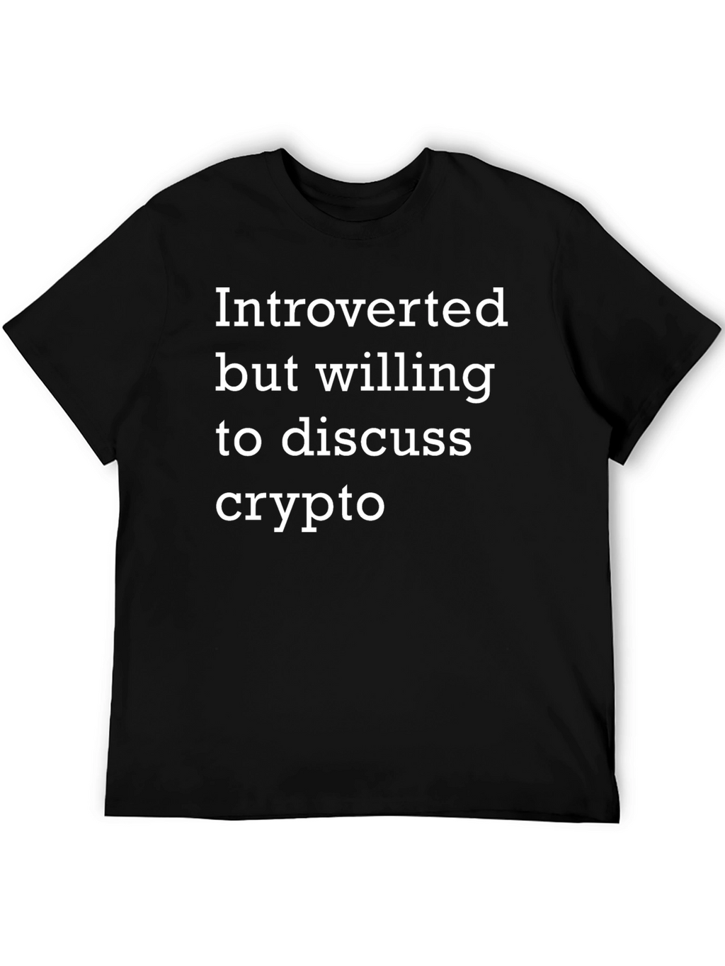 Introverted Crypto Enthusiast T-Shirt