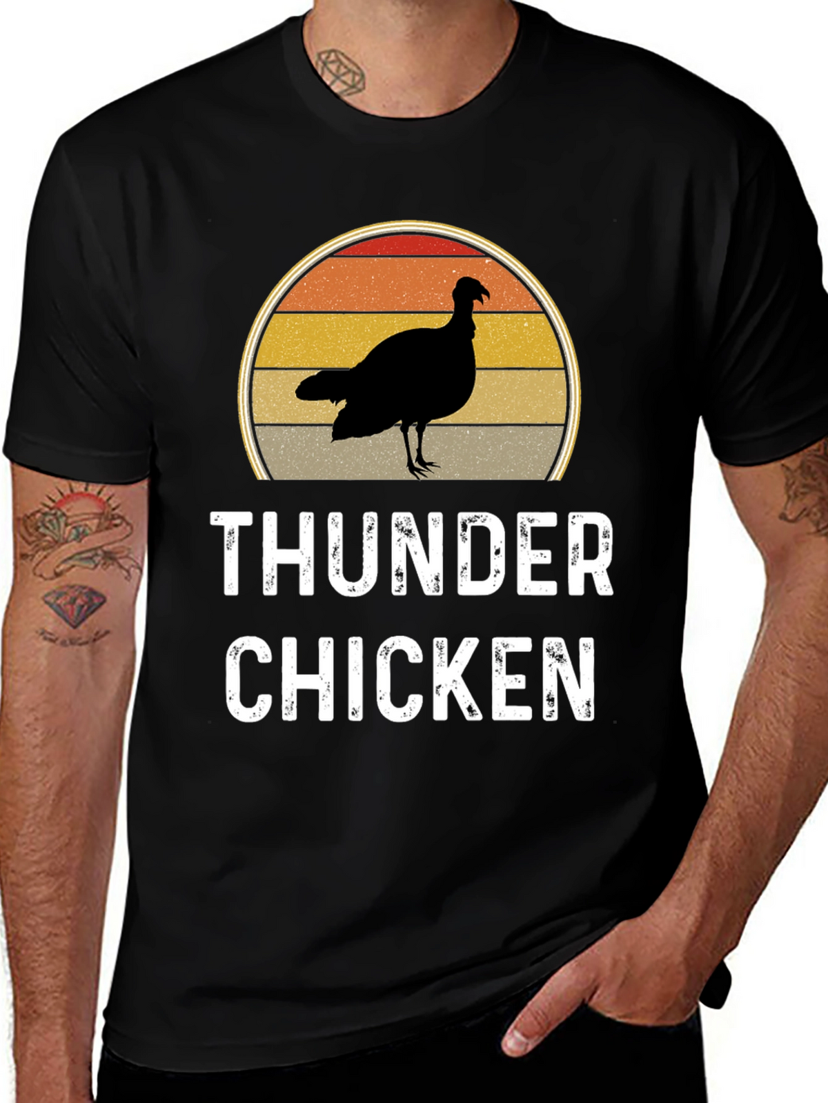 Thunder Chicken Graphic Tee