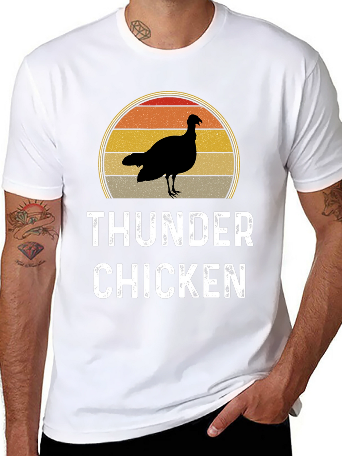 Thunder Chicken Graphic Tee