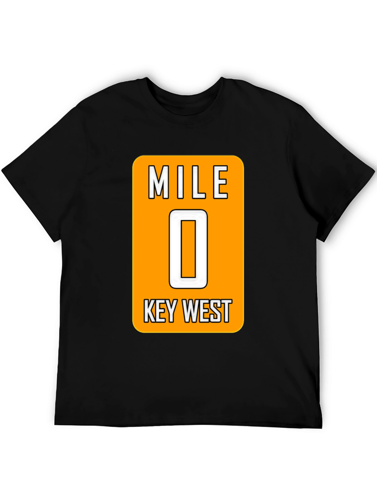 Mile 0 Key West Black T-Shirt