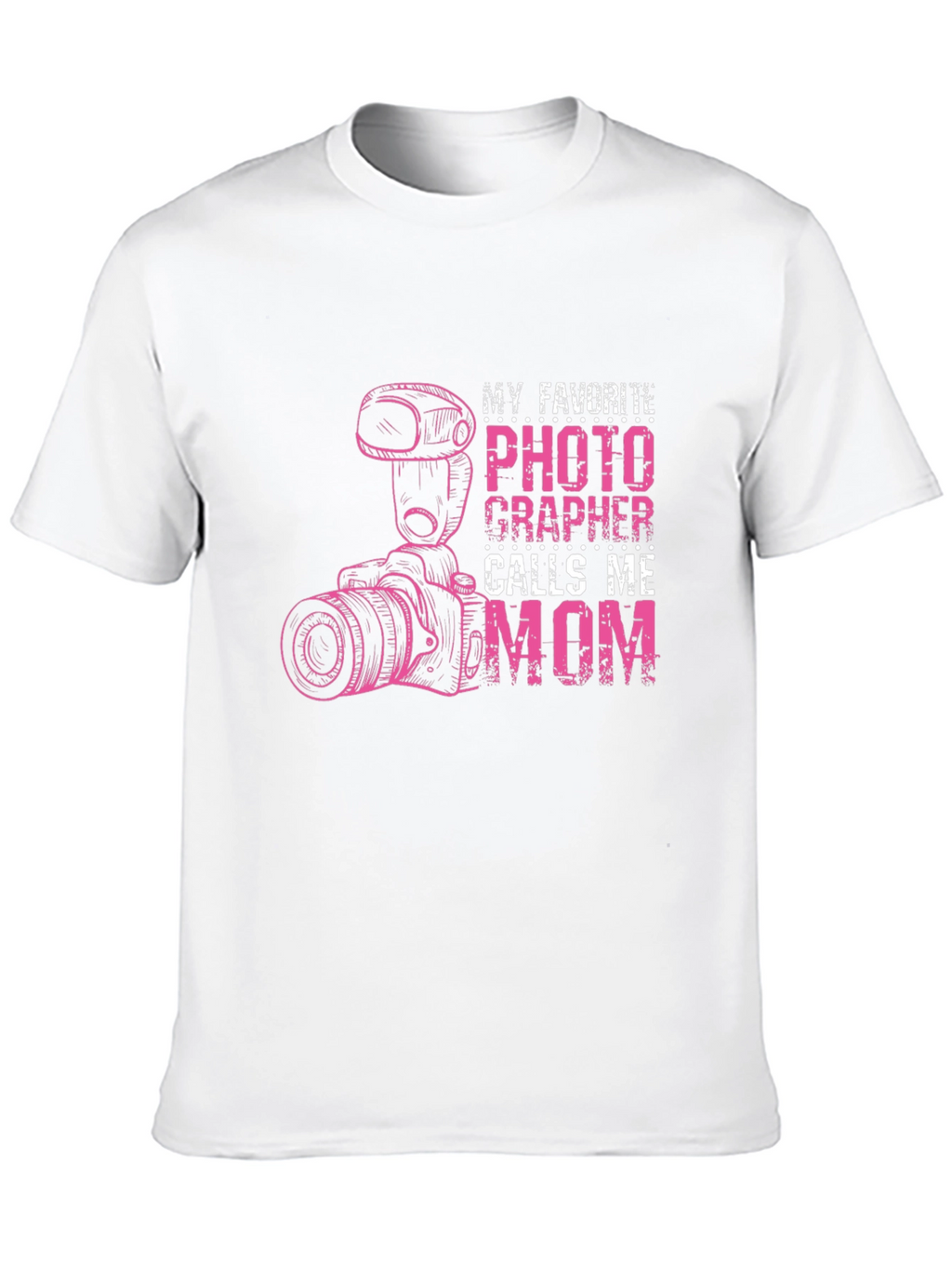 Photographer Mom T-Shirt - Black Graphic Tee
