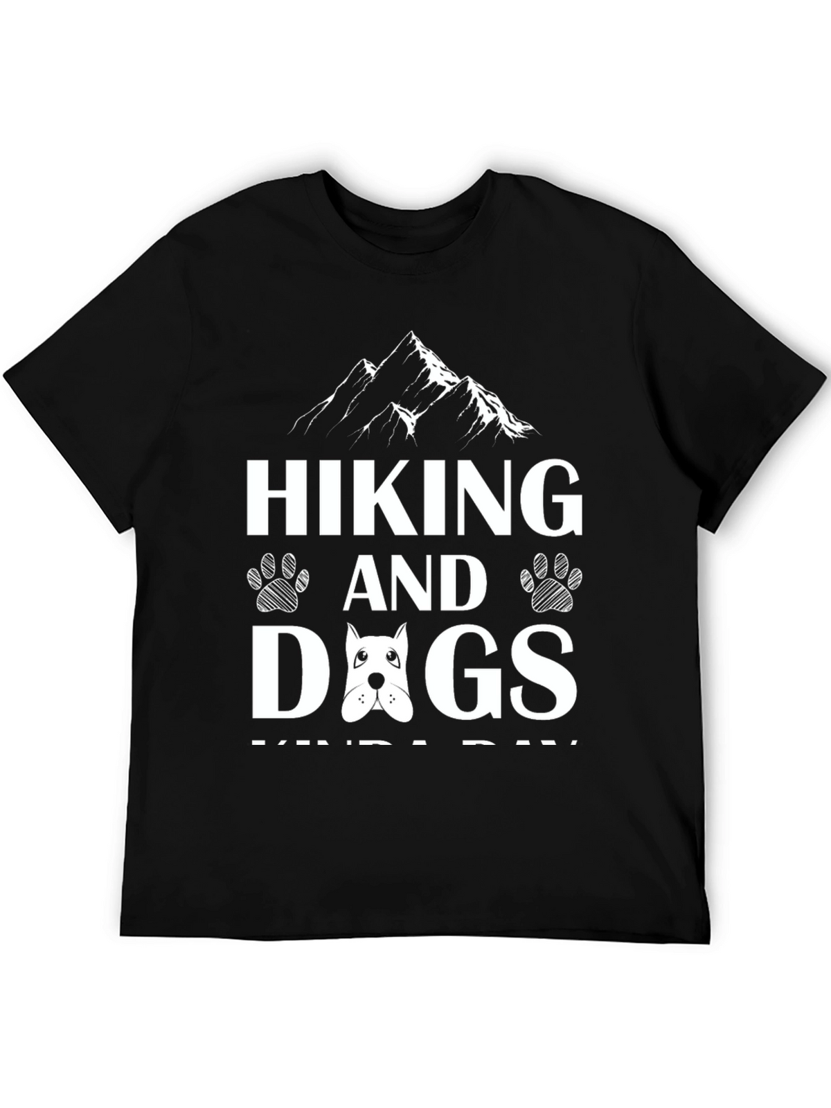 Hiking and Dogs Graphic Tee