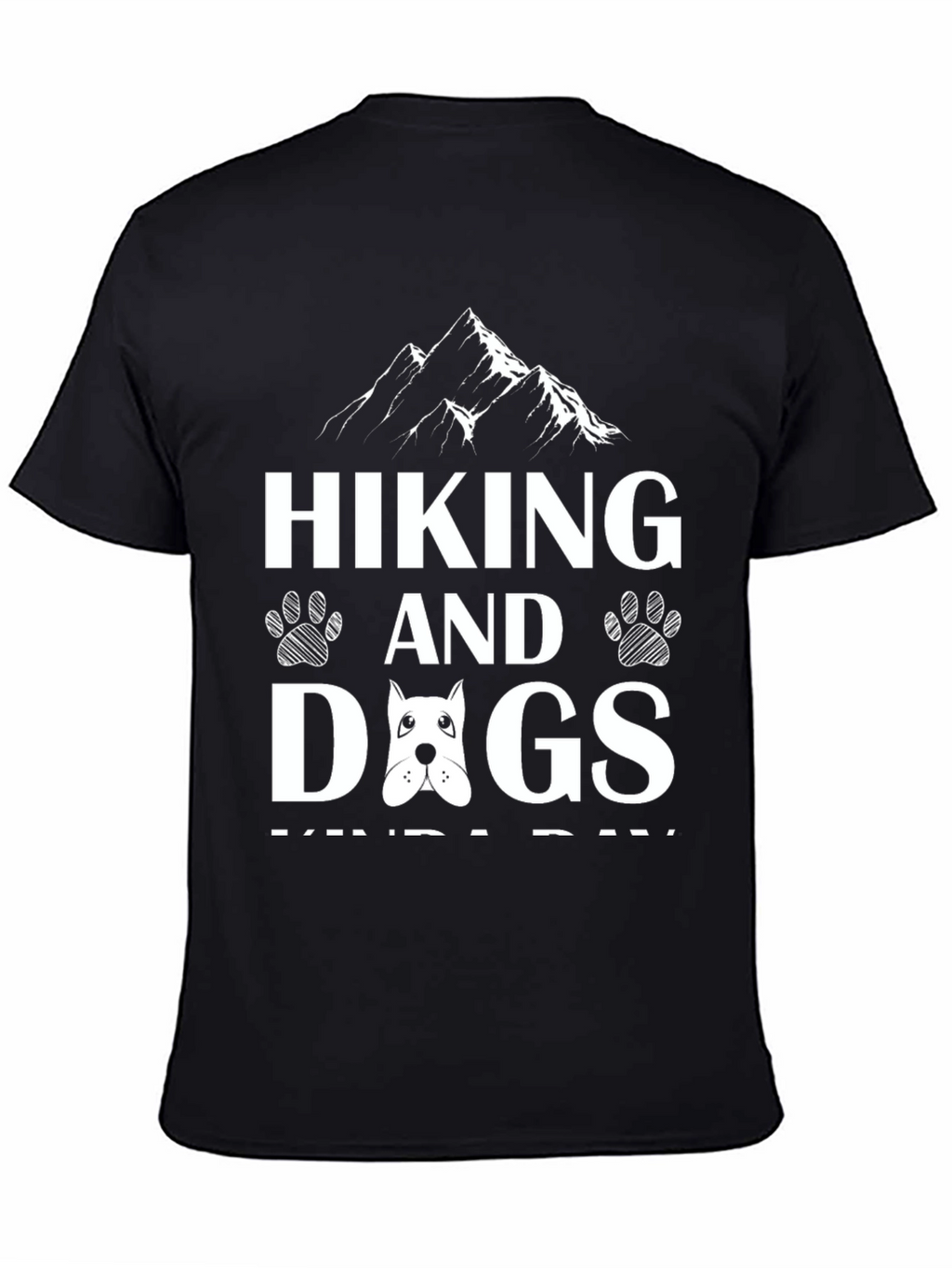 Hiking and Dogs Graphic Tee