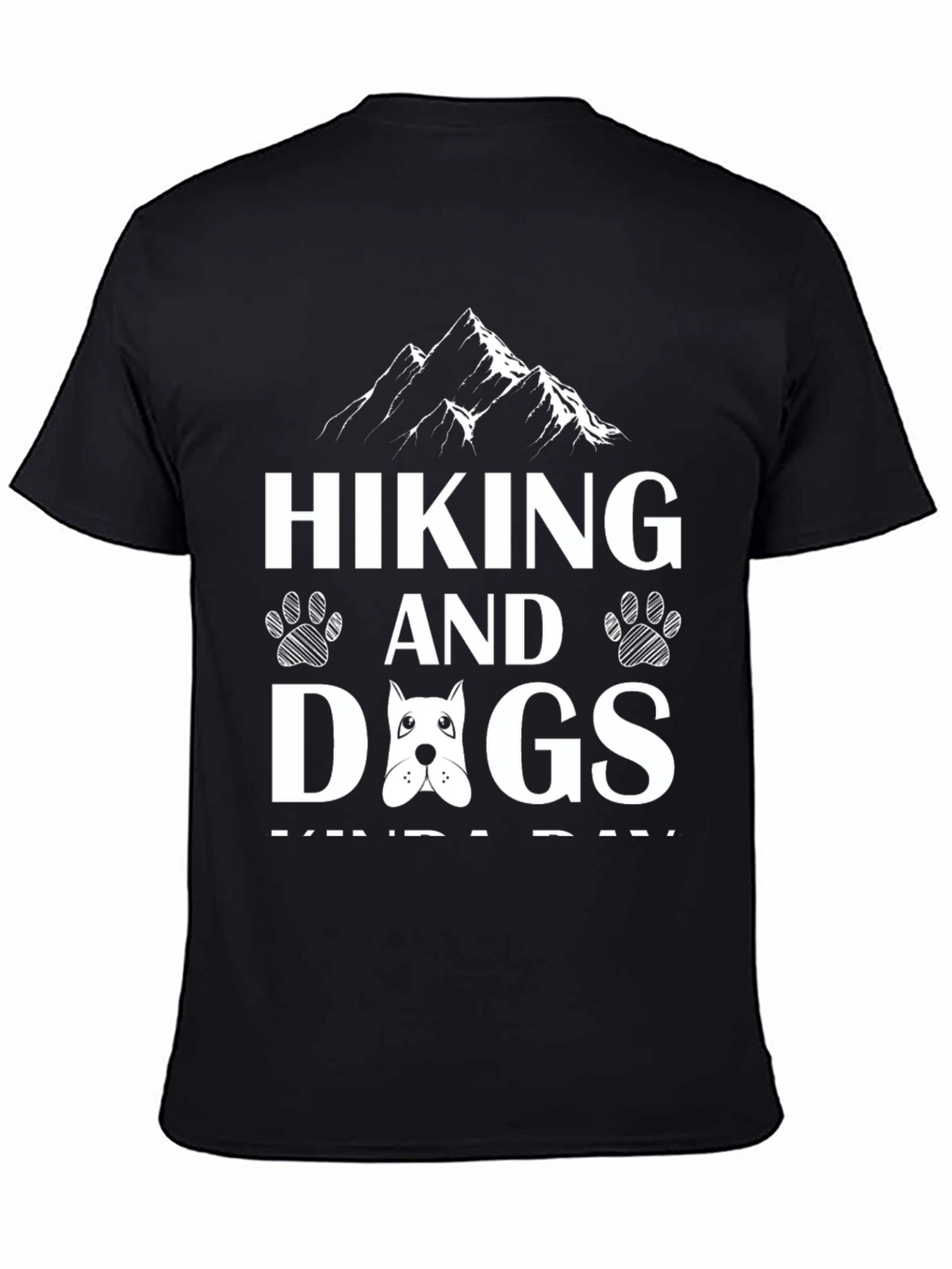 Hiking and Dogs Graphic Tee