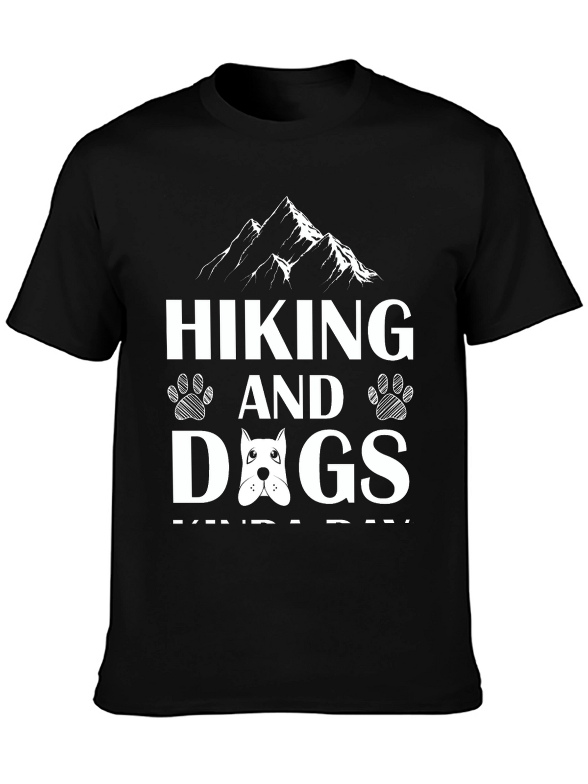 Hiking and Dogs Graphic Tee